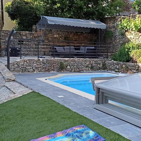 Saint-Just-sur-Viaur Gite L'0Livier Avec Piscine En Aveyron 빌라 외부 사진