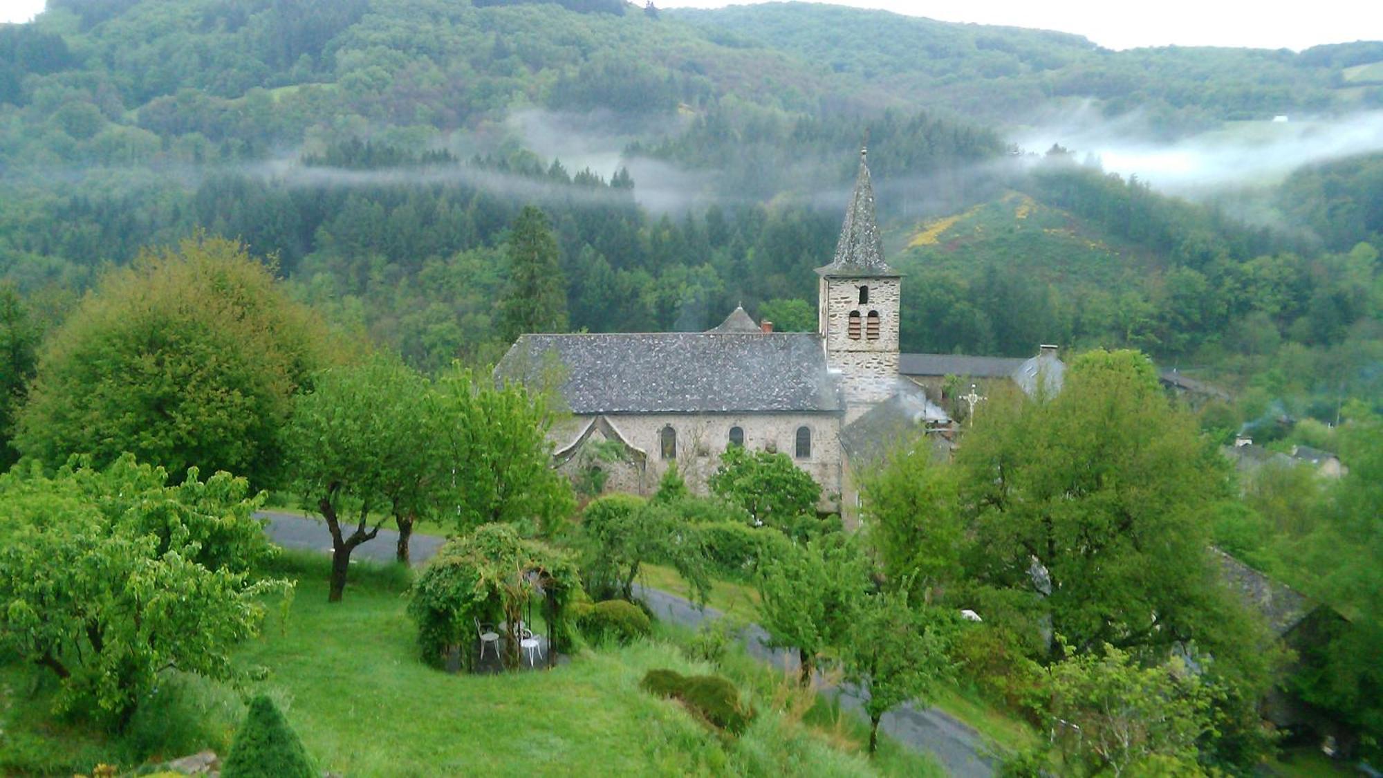 Saint-Just-sur-Viaur Gite L'0Livier Avec Piscine En Aveyron 빌라 외부 사진